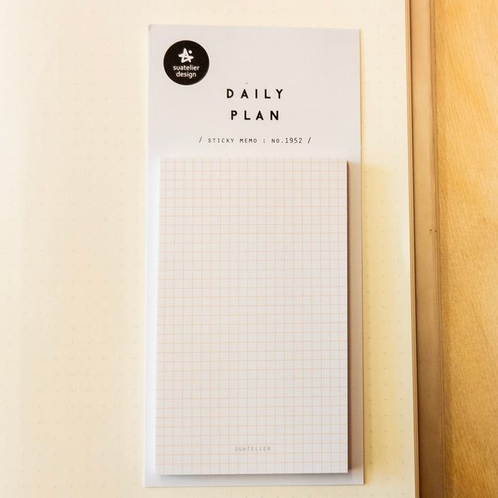 Suatelier Daily Plan Sticky Notes - No. 1952