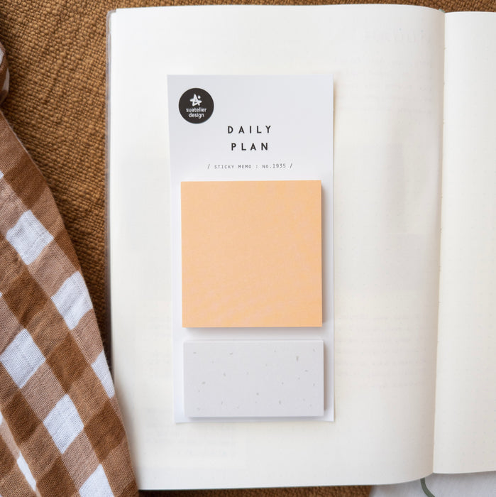Suatelier Daily Plan Sticky Notes - No. 1935