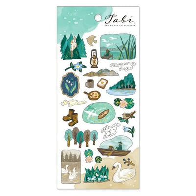Mind Wave Sticker Sheet - Lake Country