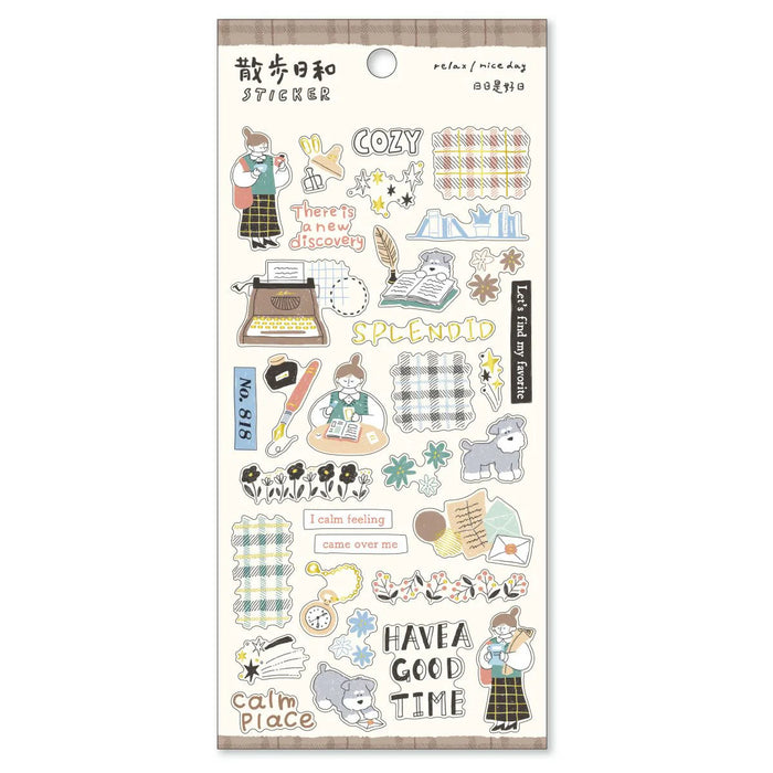 Mind Wave Sticker Sheet - "Stationery Shop"
