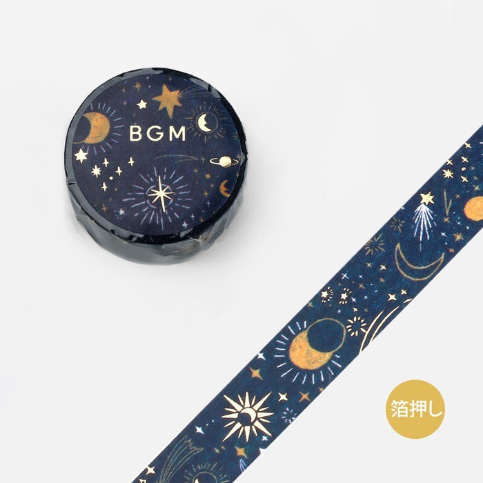 BGM Washi Tape: Oh Starry Night
