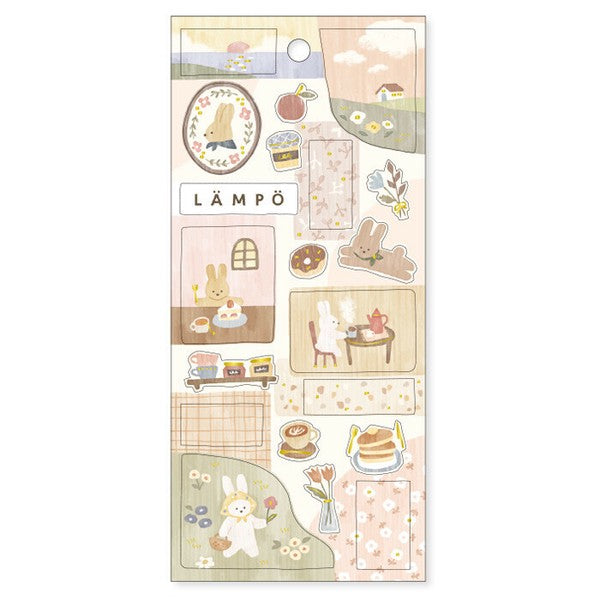 Mind Wave Sticker Sheet - Lampo: Rabbit and Dusk