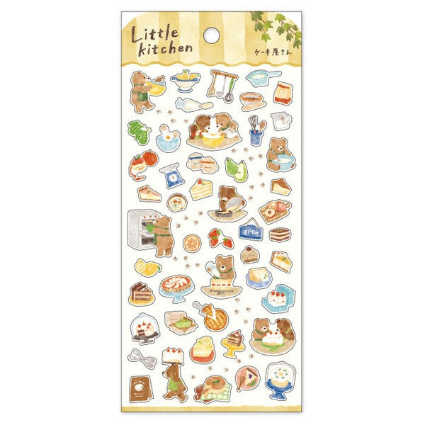 Mind Wave Sticker Sheet - Little Kitchen: Cake Shop