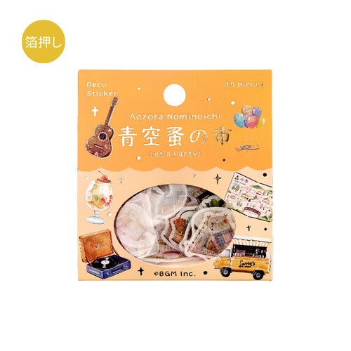Sticker Flakes - Flea Market: Let's Party!