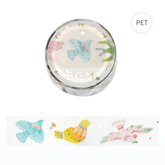 BGM PET Tape: Melody Bird