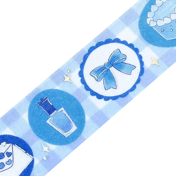 Blue Life & Choco Mint - BGM Washi Tape Set of 2