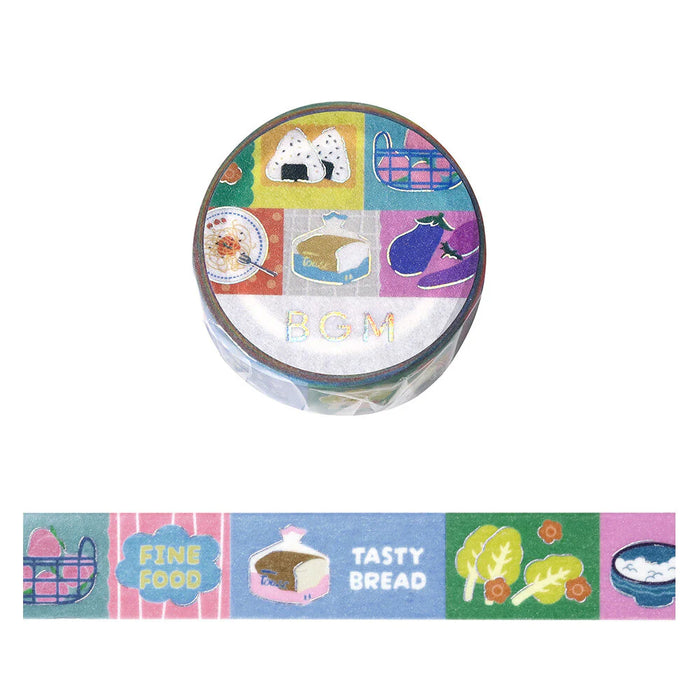 BGM Washi Tape: Pop Food