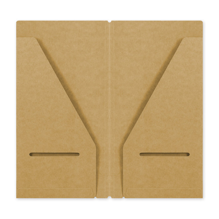 TN Traveler's Notebook Refill 020 (Kraft Paper Folder) - Regular Size
