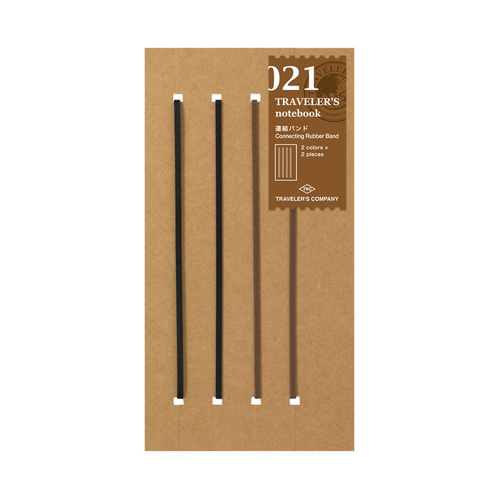 TN Traveler's Notebook Refill 021 (Connecting Rubber Bands) - Regular Size
