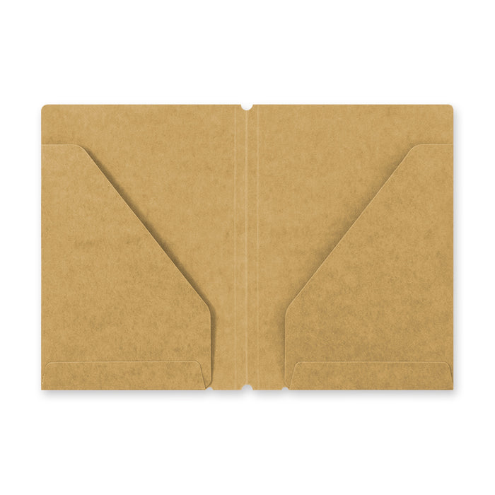 TN Traveler's Notebook Refill 010 (Kraft Paper Folder) - Passport Size