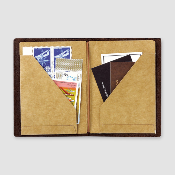 TN Traveler's Notebook Refill 010 (Kraft Paper Folder) - Passport Size