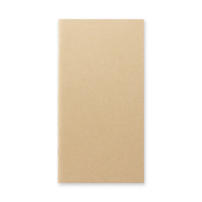 TN Traveler's Notebook Refill 014 (Kraft Paper Blank Notebook) - Regular Size