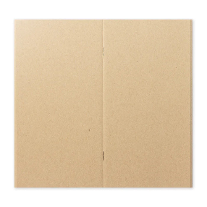 TN Traveler's Notebook Refill 014 (Kraft Paper Blank Notebook) - Regular Size