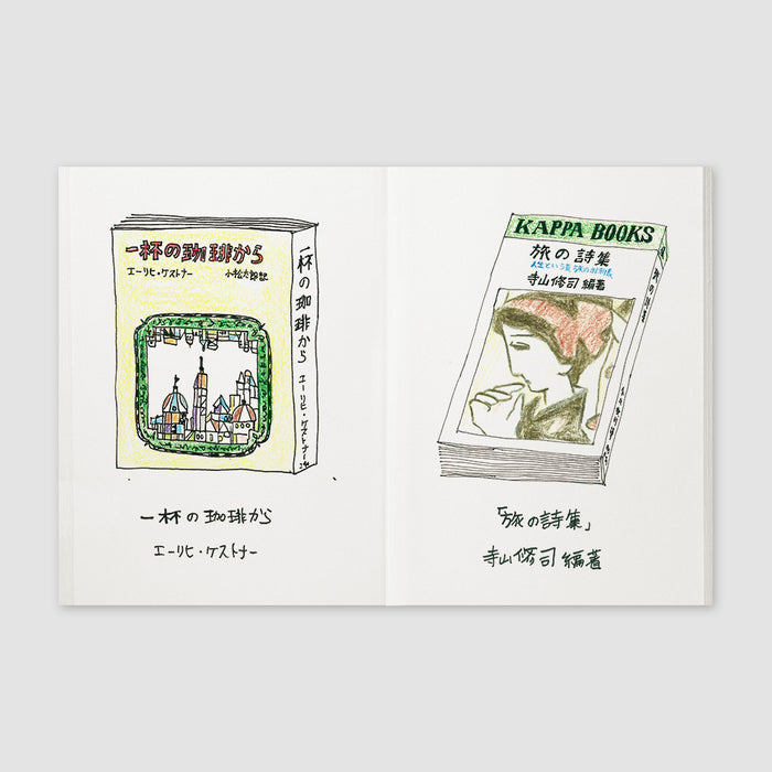 TN Traveler's Notebook Refill 008 (Sketch Paper) - Passport Size