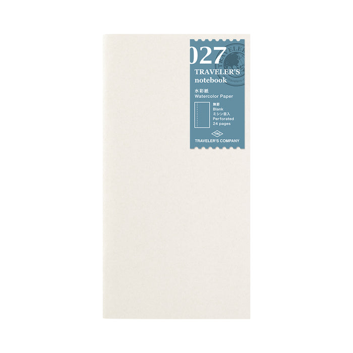TN Traveler's Notebook Refill 027 (Watercolour Paper) - Regular Size