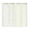 TN Traveler's Notebook - 2025 Weekly + Memo Refill (Regular Size)