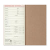 TN Traveler's Notebook - 2025 Weekly Vertical Refill (Regular Size)