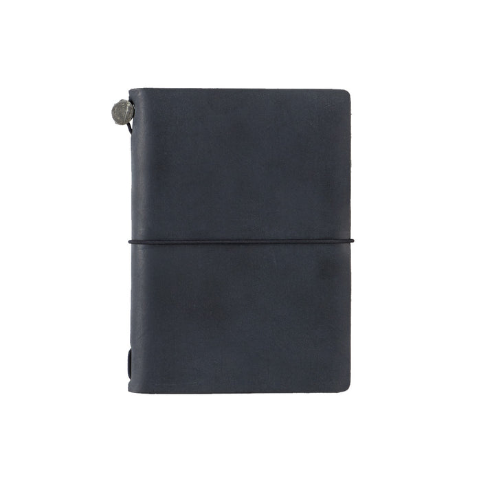 TN Leather Journal Starter Kit - Black (Passport Size)