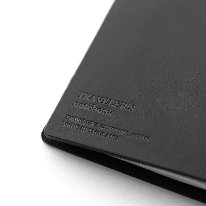 TN Leather Journal Starter Kit - Black (Passport Size)