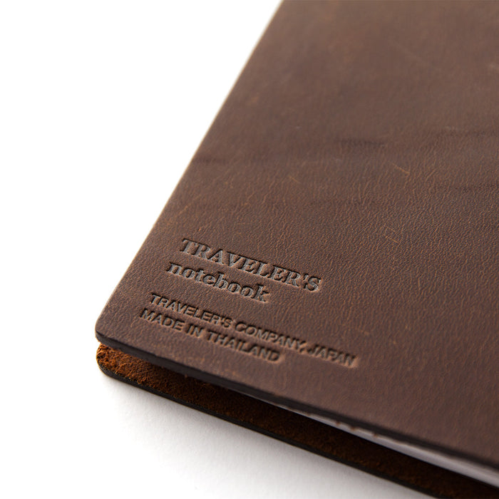 TN Leather Journal Starter Kit - Brown (Passport Size)