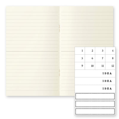 Midori MD Notebook Light 3-pack | B6 Lined (slim)