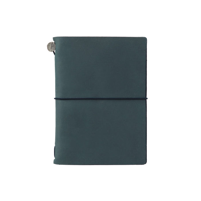 TN Leather Journal Starter Kit - Blue (Passport Size)