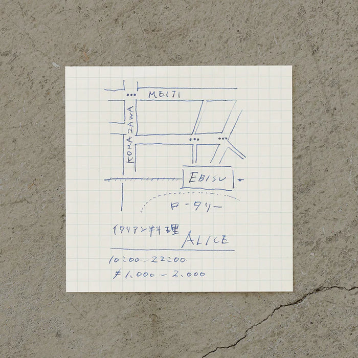 Midori MD Memo Block - Grid