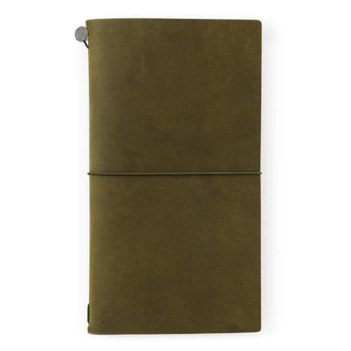 TN Leather Journal Starter Kit - Olive (Regular Size)