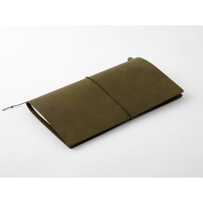 TN Leather Journal Starter Kit - Olive (Regular Size)