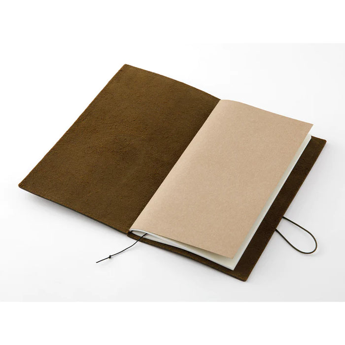 TN Leather Journal Starter Kit - Olive (Regular Size)