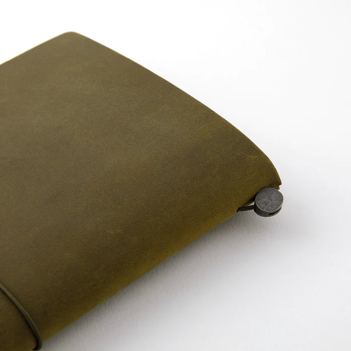 TN Leather Journal Starter Kit - Olive (Regular Size)