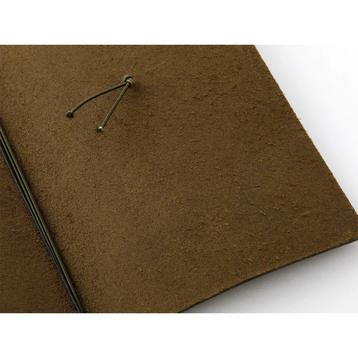 TN Leather Journal Starter Kit - Olive (Regular Size)