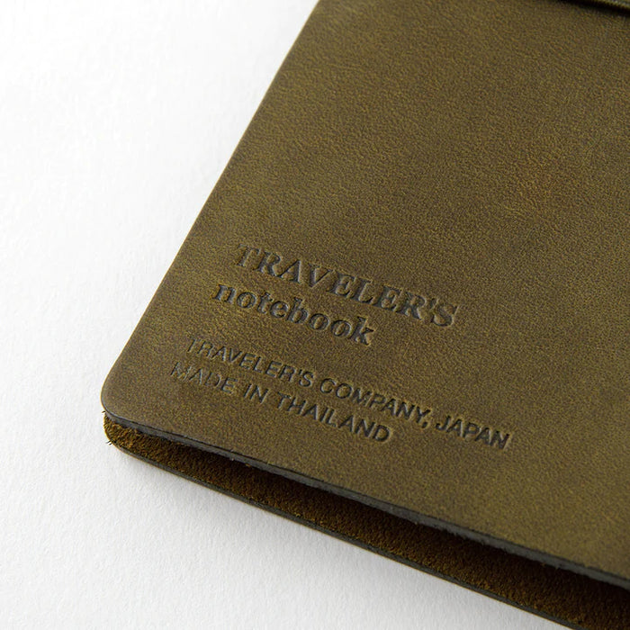 TN Traveler's Notebook - Olive (Passport Size)