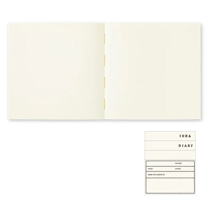 Midori MD Notebook | Thick A5 Square Blank