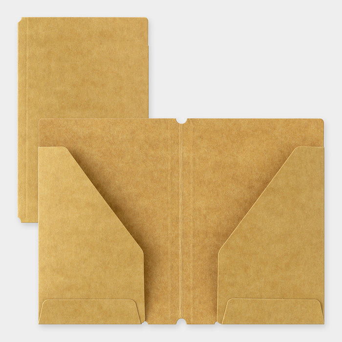 TN Traveler's Notebook Card Size 20th Anniversary Set - Brown