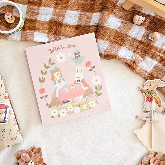 Memo Pad | Rabbit Teatime