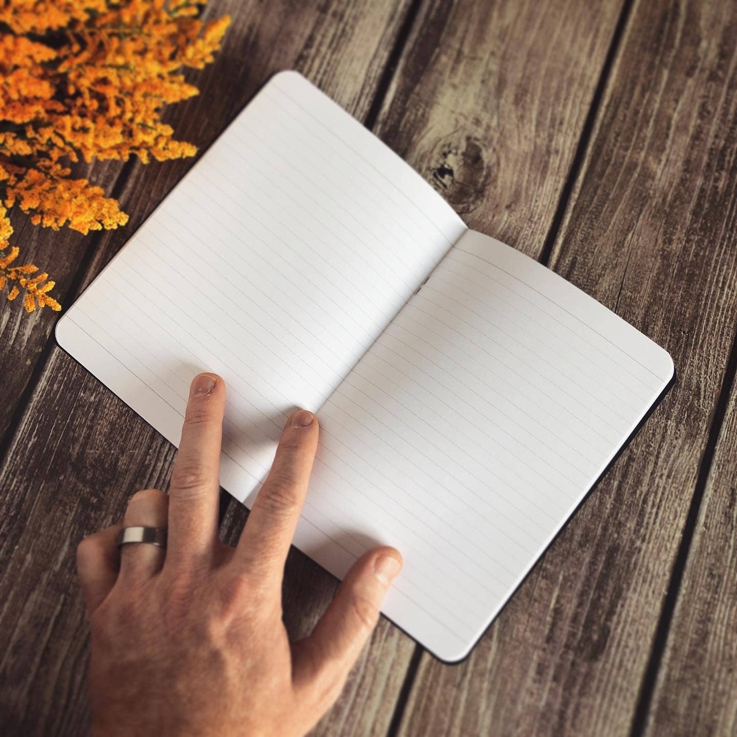 Magic Hands - Lined Notebook - Witchy Themed