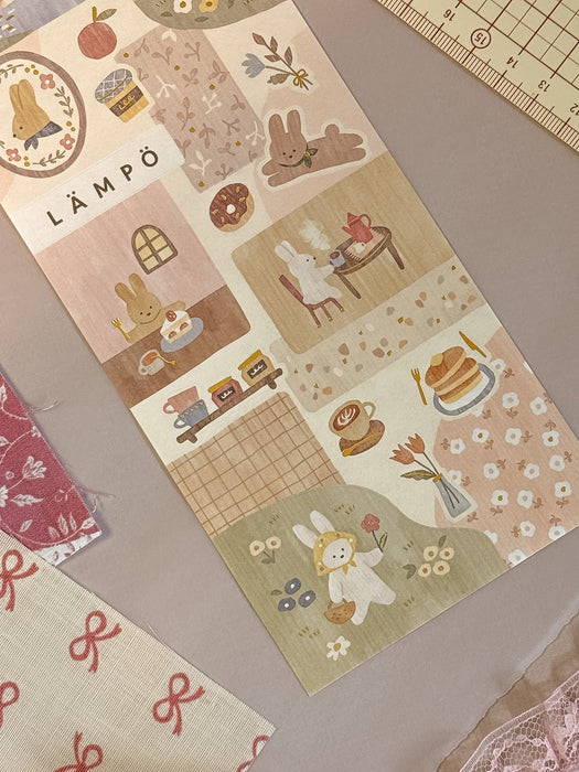 Mind Wave Sticker Sheet - Lampo: Rabbit and Dusk