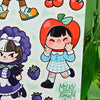 Fruit Friends Sticker Sheet