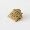 TN Traveler's Notebook - 030 BRASS Clip TRC Logo