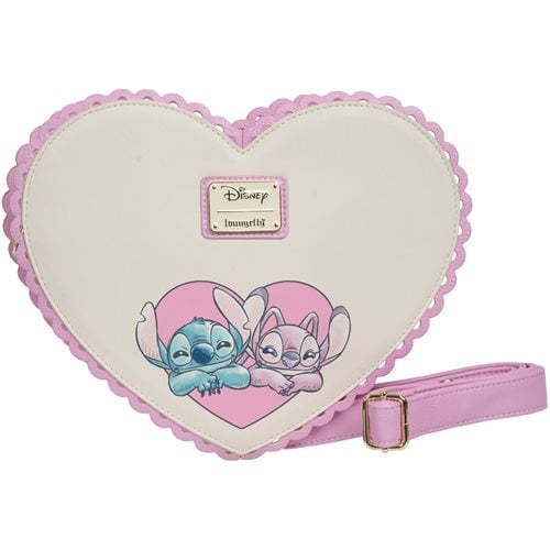 Loungefly x Disney // Lilo & Stitch Angel Stitch Heart Kiss Crossbody - EE Excl.