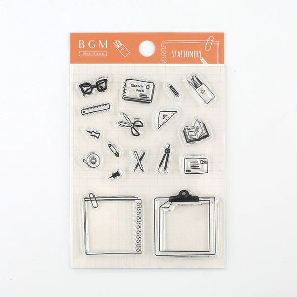 BGM Clear Stamp Set | Stationery