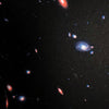 Webb Telescope's Deep Field - Risograph Print