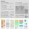 TN Traveler's Notebook - 2025 "Love and Trip" 6 Sheet Sticker Set