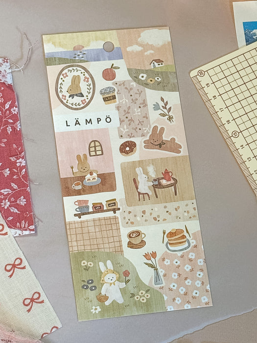 Mind Wave Sticker Sheet - Lampo: Rabbit and Dusk