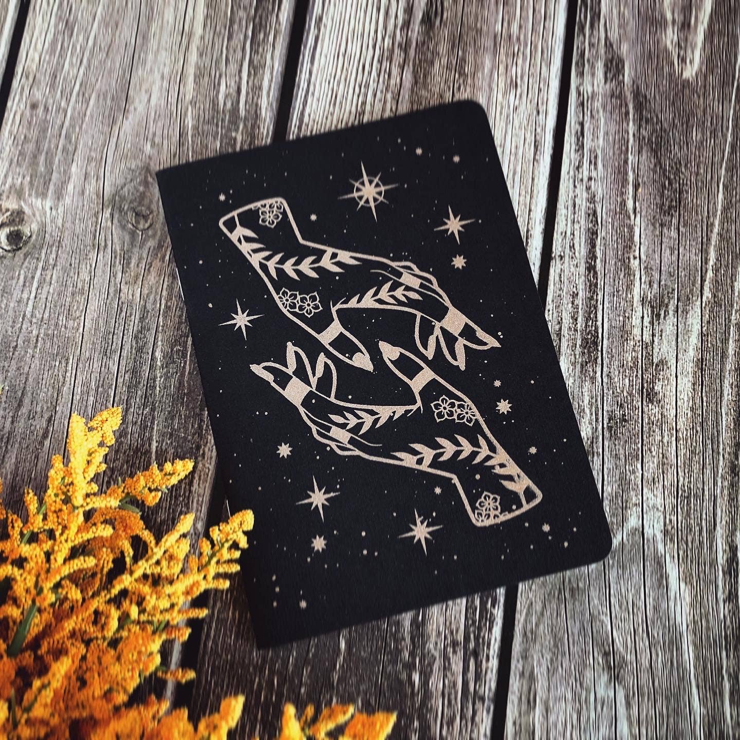 Magic Hands - Lined Notebook - Witchy Themed
