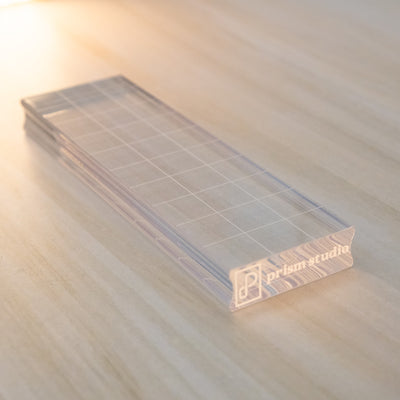 Prism Studio Acrylic Block for Clear Stamps | 1.5” x 5”