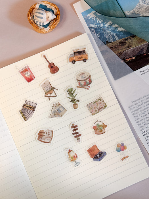 Sticker Flakes - Flea Market: Let's Party!