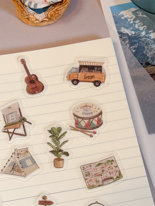 Sticker Flakes - Flea Market: Let's Party!