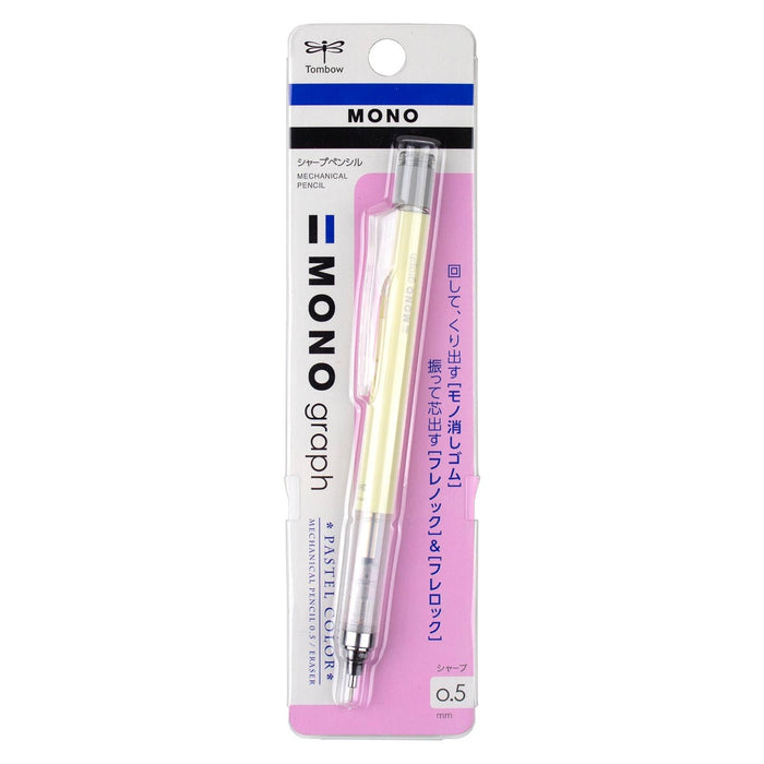 MONO Graph Mechanical Pencil, Cream Yellow